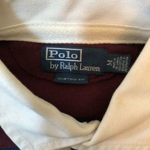 Striped Polo Long Sleeve